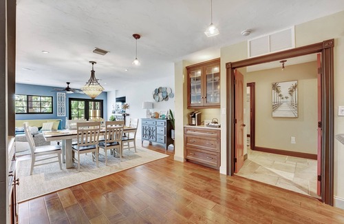 Poinsettia Heights House | Waterfront Oasis w/Heated Pool and Spa, and Close to Beach!