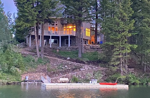 Island Park House | Waterfront on Henry's Lake - 10 bedroom 7 bathroom home