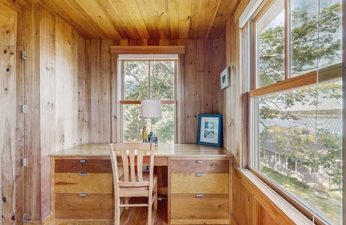 East Boothbay Cottage | Waterfront Paradise with Dock, Big Yard, Sundeck & Epic Bay Views | Dog-Friendly