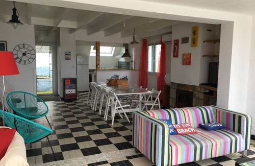 Ploudalmezeau House | Waterfront property in Portsall Wifi Stand up kayaks piano dogs ok