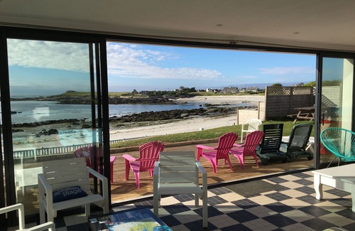 Ploudalmezeau House | Waterfront property in Portsall Wifi Stand up kayaks piano dogs ok