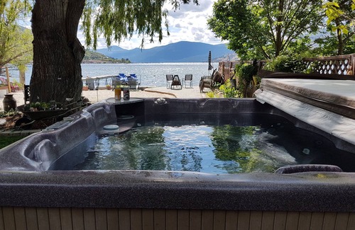 Vernon Apartment | Waterfront property: Couples Getaway: monthly/weekly/daily rates