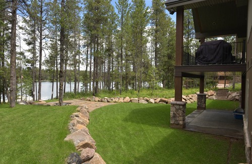 Island Park House | Waterfront Redtail Retreat Lodge in Silverhawk Subdivision, Island Park Idaho