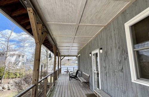 Lakeside House | Waterfront Retreat on Bantam Lake with Private Beach - Winter Ski Getaway