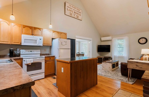 Dover-Foxcroft House | Waterfront Sebec Lake Home w/Yard + Fire Pit