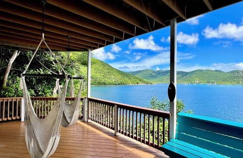 Estate Emmaus Villa | Waterfront Simple Luxury in Coral Bay with Endless Blue Views from Every Room