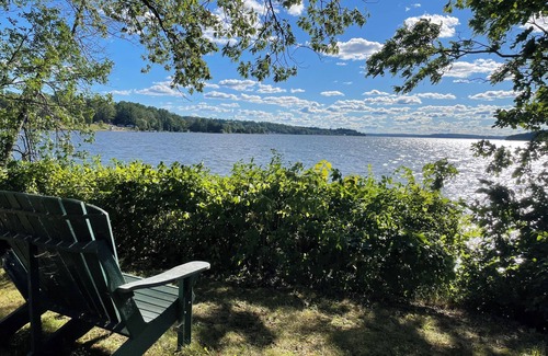 Gores Landing Apartment | Waterfront Suite with Year Round Outdoor Sauna