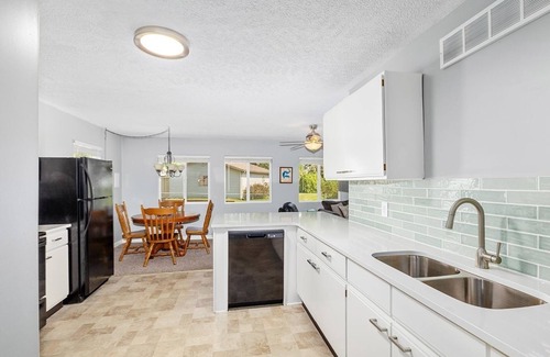 Newaygo Condo | Waterfront Suite: Dock, Kayaks, Firepit, BBQ