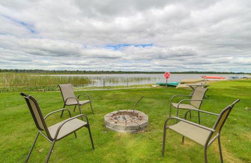 Tawas City House | Waterfront Tawas Lake Retreat with Fire Pit!