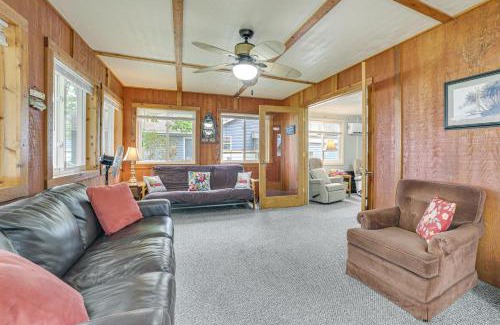 Tawas City House | Waterfront Tawas Lake Retreat with Fire Pit!