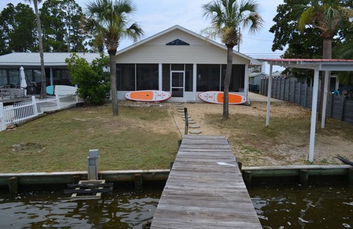 Biltmore Beach House | Waterfront Two Bedroom Beach house with Private Boat Dock