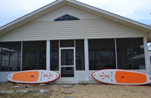 Biltmore Beach House | Waterfront Two Bedroom Beach house with Private Boat Dock