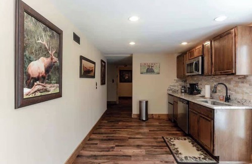 Branson Apartment | Waterfront vacation home with kitchen and balcony