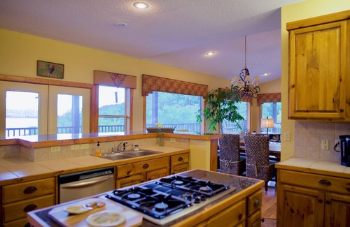 Sylvan Shores House | Waterfront VIEW! Pontoon Boat, Kayaks, Canoe, Paddleboards. Pet-friendly.