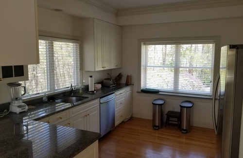 New Seabury House | Waterfront with Dock and heated Pool in New Seabury area