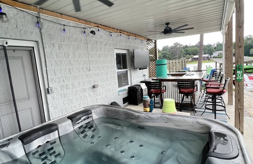 Chapin House | WATERFRONT with private dock in Chapin! Optional pontoon rental!