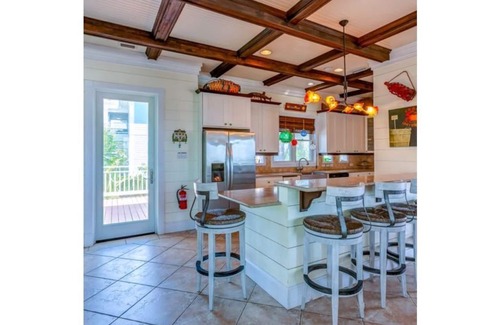 Hope Town Villa | WaterMark Villa Ocean Frontn with Dock on NorthEnd , HopeTown