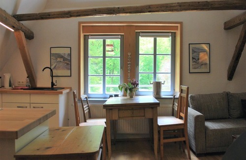 Heringen Apartment | Watermill Stay with Garden
