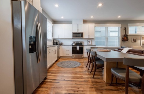 Woodfin Villa | Way Downtown | A Modern Retreat Near Downtown Asheville | Hot Tub