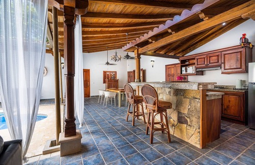 Playa Langosta House | We have the best reviews for this private Colonial villa with indoor pool !