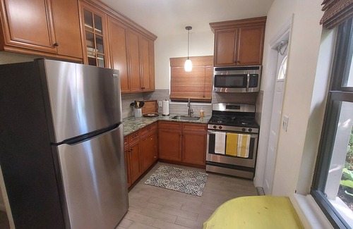 Delray Beach Condo | Weekly & Monthly- easy in/out: Large 1BR Villa w/Pool- Short Walk to Ave/Beaches