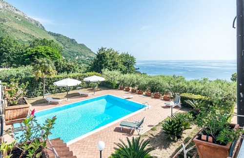 Marina di Maratea House | Welcome to this vacation home with sea view and outdoor pool.