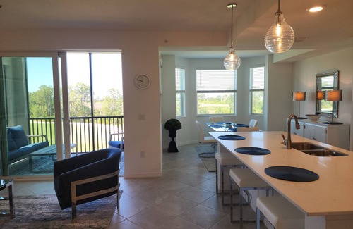 Venice Condo | Wellen Park Golf & Country Club Overlooks 10th Hole, Lake. 2 Golf Memberships