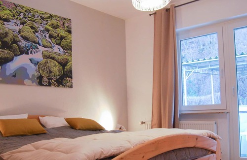 Trarbach Apartment | Wellness comfort, spring water shower, thermal bath included - guest house at the Moseltherme
