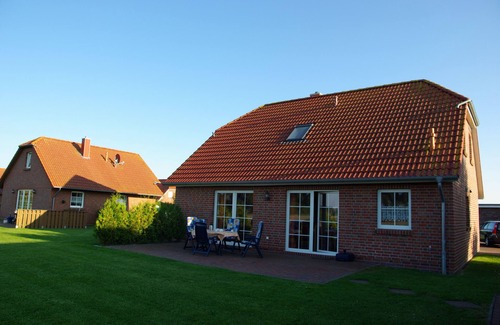 Krummhoern House | Wellness holiday house with sauna and fireplace on the Dredge