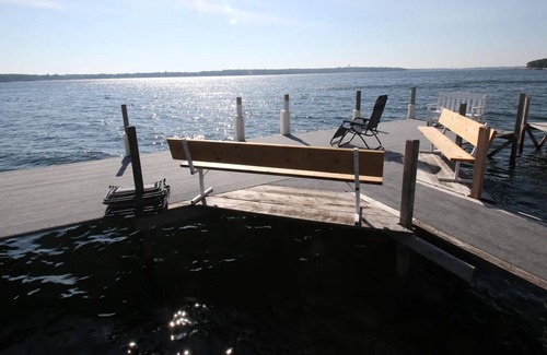 Spirit Lake Condo | West Lake Okoboji Rental. On the water with great green space.