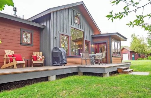 Driggs House | Western Chic House with Teton Views near Targhee