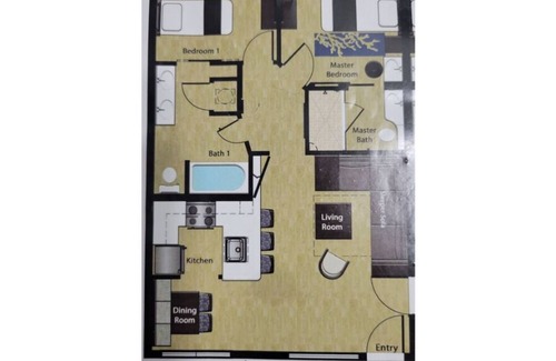 Cocoa Beach Resort | Westgate cocoa beach oceanfront resort 2 bedroom suite with waterpark