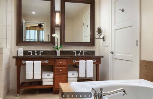 Palm Desert Resort | Westin Desert Willow Coachella Indio full one bedroom villa w sofa bed in living