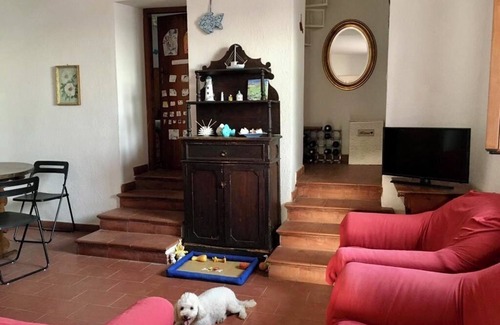 Castellabate Historic Centre Apartment | While Attic in a medioeval town above the coast with breath taking view
