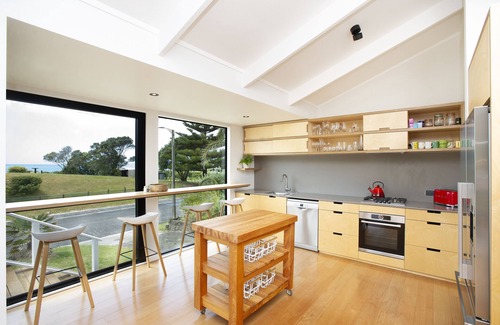 Whiritoa House | Whiritoa Beach House, by lagoon & beach