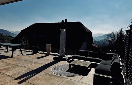 Sissach House | Whirlpool & far-reaching views: Exclusive vacation home near Basel