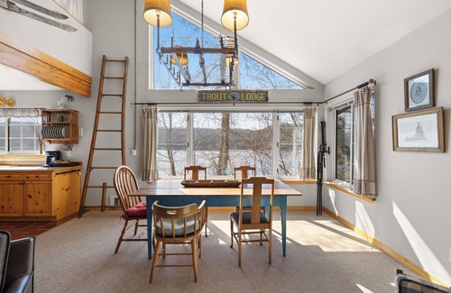 Whitefish House | Whitefish Lakefront Cabin w/Private Beach & Dock, Private Apt & Hot Tub