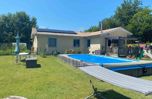 Le Teich House | Whole house with pool Arcachon basin