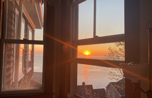 Knox County Cottage | Wide ocean views from almost every room.