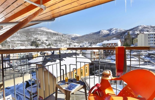 Ax-les-Thermes Apartment | Wifi, ski lifts base, fitness, swimming pool, sauna, parking, ski locker, 23m², Ax-Les-Thermes