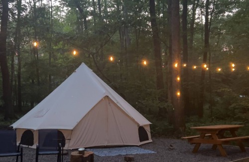 Leeper House | Wild Garden Glamping: Creekside