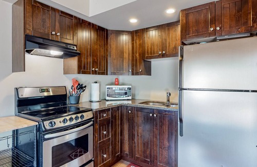Lac Le Jeune Cabin | Wilderness resort cabin with deck, free WiFi, & full kitchen - dog-friendly