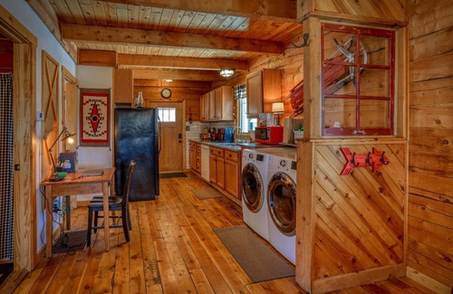 San Juan River Village Cabin | WilderRest: Cozy Mountain Home with Hot Tub, Game Room, Beautiful Views and Great Activities Nearby!