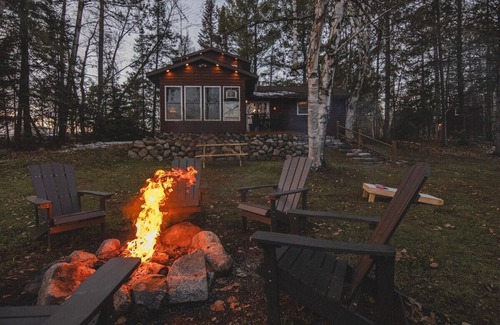 Phillips Cabin | Wilson Flowage Cabin | Sauna | Fire Pit | Kayaks