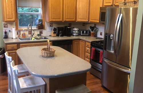 Windham House | Windham Mountain Chalet with Treehouse sleeps 15, Game Room & fireplace