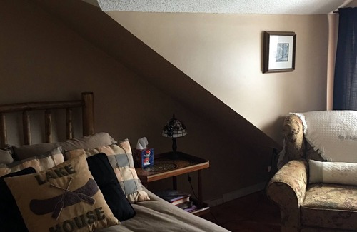 Nairn Centre House | Windy Lake Year-Round Retreat, year round fun in private bay on skidoo trail.