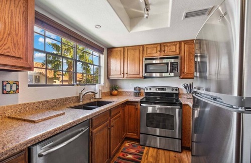 Scottsdale Ranch Condo | Winter at The Fountains Scottsdale Ranch 2 bedroom 2 bath 1 car garage
