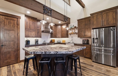Whitefish House | Winter Availability! Big Mountain Ski-in Ski-out Townhome! Private Hot Tub!