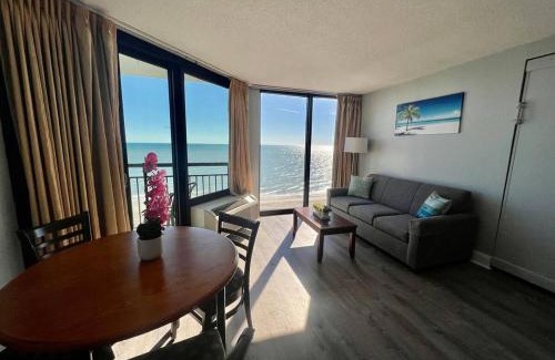 Myrtle Beach Apartment | WINTER RATES! Gorgeous Oceanfront Suite! 1Br Condo, Dog friendly! 706