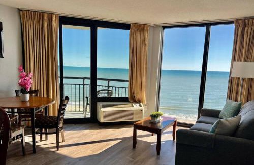 Myrtle Beach Apartment | WINTER RATES! Gorgeous Oceanfront Suite! 1Br Condo, Dog friendly! 706
